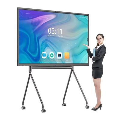 110 Inch Conference Classroom All-In-One Touch Screen Whiteboard 350cd/M2 Độ sáng