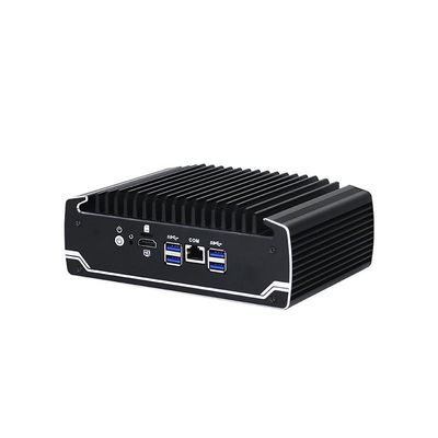 IBOX-501 N18 Máy tính công nghiệp mini không quạt Quad Core 32 GB Lưu trữ với MSATA