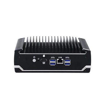 IBOX-501 N18 Máy tính công nghiệp mini không quạt Quad Core 32 GB Lưu trữ với MSATA