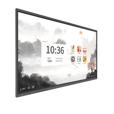 86 inch 4K HD Thời gian phản ứng màn hình cảm ứng Bảng trắng tương tác cho phòng họp