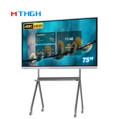 75 inch 4K HD phòng hội nghị tương tác Whiteboard tương tác cảm ứng tất cả trong một với USB