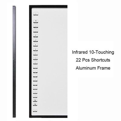 120 inch Smart Infrared Touch Interactive Whiteboard 10 điểm phản hồi 6ms