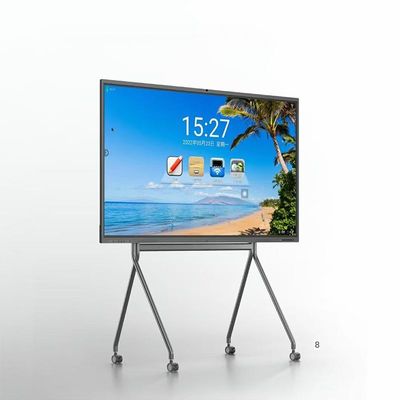 4K 65 Inch 16:9 LCD Whiteboard tương tác hồng ngoại / cảm ứng dung lượng cho giáo dục thông minh
