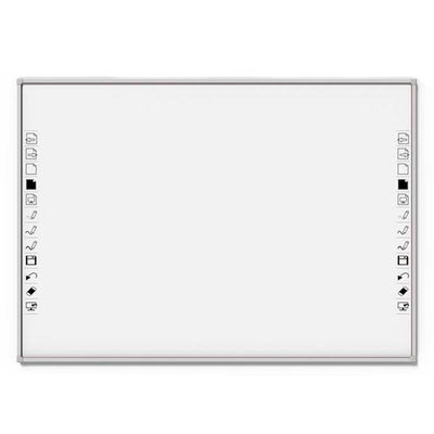 86 Inch tempered Glass Smart Whiteboard Với WiFi Bluetooth USB kết nối cho siêu thị trường học
