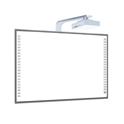 Bảng trắng tương tác thông minh 83 inch với công nghệ cảm ứng hồng ngoại và màu đen