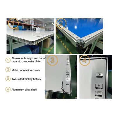 86 inch 20 điểm màn hình cảm ứng hồng ngoại điện tử tương tác Whiteboard thông minh bảng kỹ thuật số cho trường học