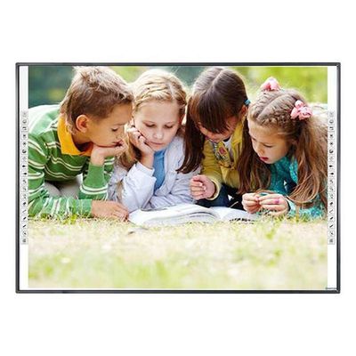 96 Inch Capacitive Touch Interactive Whiteboard 3840X2160 Độ phân giải 180 điểm / tốc độ cursor thứ hai