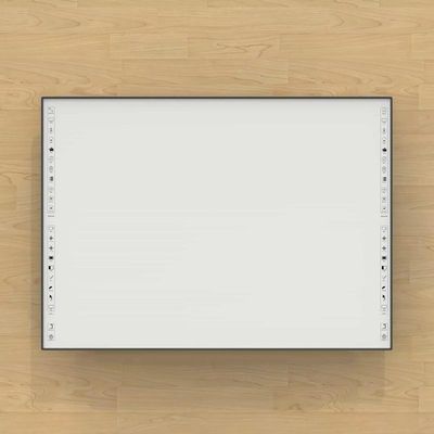 96 Inch Capacitive Touch Interactive Whiteboard 3840X2160 Độ phân giải 180 điểm / tốc độ cursor thứ hai