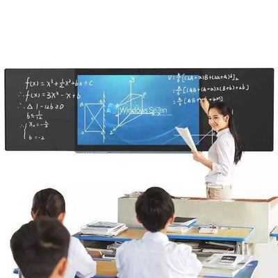 75 Inch 16 9 Aspect Ratio Smart Digital Blackboard với bộ vi xử lý I7 và giao diện USB2.0