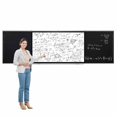 75 Inch Intelligent Digital Board Blackboard thông minh với bảng viết phẳng 4K