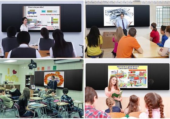 MTHGH 65 Inch 180-260V AC Input Voltage Smart Digital Blackboard với giao diện USB2.0/3.0 và RAM 4GB