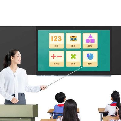86 Inch Smart Digital Blackboard với tỷ lệ khung hình 16 9 và chiều dài ≥4450mm cho môi trường học tập tương tác