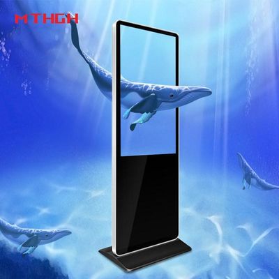 43 Inch High Definition Floor Standing Free Standing Digital Signage Với độ phân giải tối đa 1920x1080