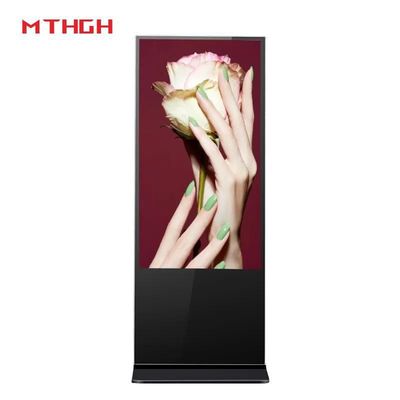 43 inch HD sàn đứng Digital Poster Display 8GB/16GB lưu trữ Đối với các nhà cung cấp OEM