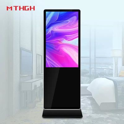 43 inch HD sàn đứng Digital Poster Display 8GB/16GB lưu trữ Đối với các nhà cung cấp OEM