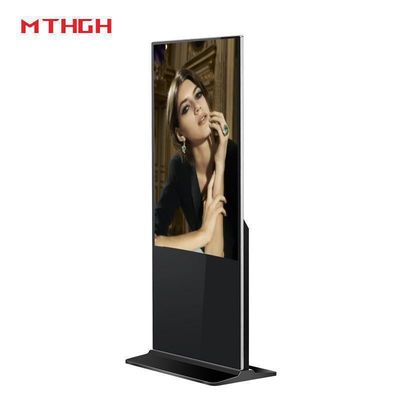 43 inch tường lắp đặt sàn đứng màn hình kỹ thuật số với Wi-Fi Bluetooth và USB