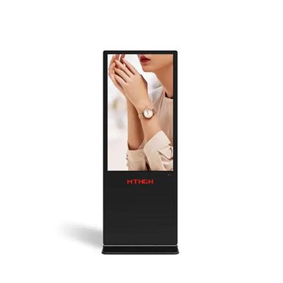 49 inch sàn đứng Digital Signage hiển thị 8GB/16GB lưu trữ cho doanh nghiệp của bạn