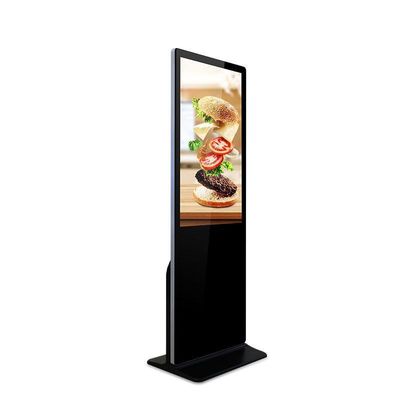 49 inch Black Digital Signage với kết nối Wi-Fi / Bluetooth / USB và đầu ra âm thanh / tai nghe cho đầu ra âm thanh tối ưu