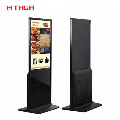49 inch Black Digital Signage với kết nối Wi-Fi / Bluetooth / USB và đầu ra âm thanh / tai nghe cho đầu ra âm thanh tối ưu