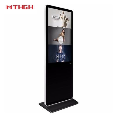 49 inch Black Digital Signage với kết nối Wi-Fi / Bluetooth / USB và đầu ra âm thanh / tai nghe cho đầu ra âm thanh tối ưu