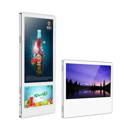Màn hình quảng cáo kỹ thuật số được gắn trên tường trong thang máy nội thất cho màn hình quảng cáo tùy chỉnh