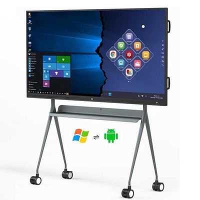 Màn hình cảm ứng tương tác 110 inch 16 9 Aspect Ratio DP Interface Professional Demonstration Board