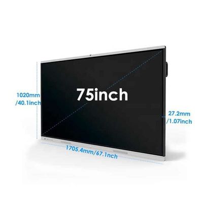 Bảng demo màn hình cảm ứng nhập vai 3840x2160 4K Độ phân giải 1200 1 Phân phối tương phản màn hình thông minh