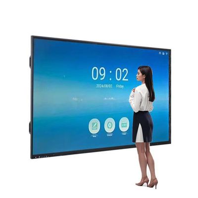 Bảng trắng cảm ứng tương tác Bảng bảng hiển thị cuối cùng với giải pháp kết nối I9 HDMI I / O và OPS PC
