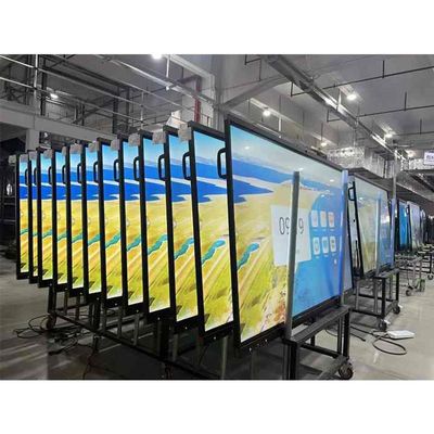 Bảng trắng cảm ứng tương tác Bảng bảng hiển thị cuối cùng với giải pháp kết nối I9 HDMI I / O và OPS PC