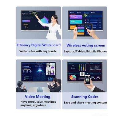 178° H/V góc nhìn màn hình cảm ứng tương tác bảng whiteboard bảng thuyết trình cho các bài thuyết trình chuyên nghiệp