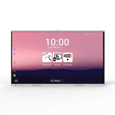 Bảng thuyết trình màn hình cảm ứng tương tác HDMI / USB / Bluetooth / Wi-Fi Cho hội nghị / giảng dạy