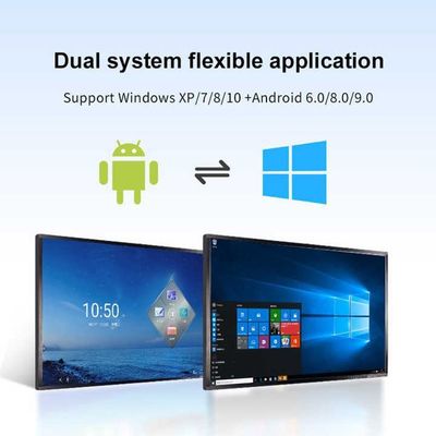 Bảng thuyết trình màn hình cảm ứng tương tác HDMI / USB / Bluetooth / Wi-Fi Cho hội nghị / giảng dạy