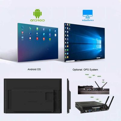 Bảng màn hình cảm ứng tương tác Bảng thuyết trình Multi-Touch 20-Point Touch For School Classroom