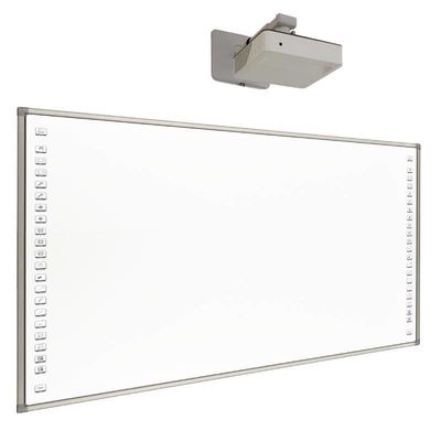 Bảng kỹ thuật số thông minh hồng ngoại cho lớp học 10 điểm 86 inch Bảng đen lớp học