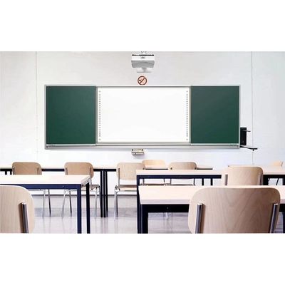 Bảng kỹ thuật số thông minh hồng ngoại cho lớp học 10 điểm 86 inch Bảng đen lớp học