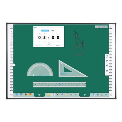 120 inch 10 điểm màn hình cảm ứng bảng giảng dạy tường gắn với hotkeys