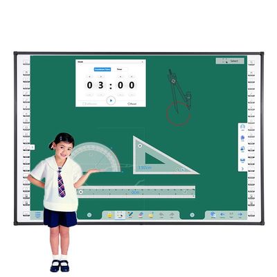 120 inch 10 điểm màn hình cảm ứng bảng giảng dạy tường gắn với hotkeys