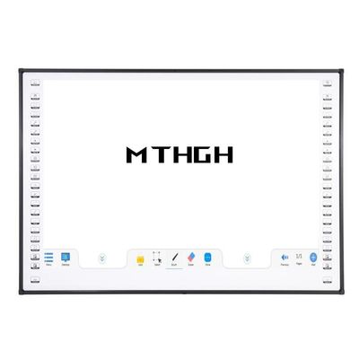 96 Inch hồng ngoại tương tác Whiteboard gốm Nano bề mặt IWB 10 điểm cảm ứng Smart Whiteboard