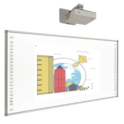 3840x2160 độ phân giải Bảng trắng tương tác, Bảng trắng kỹ thuật số thông minh với công nghệ cảm ứng