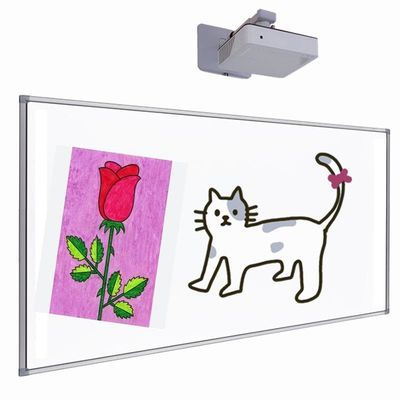 3840x2160 độ phân giải Bảng trắng tương tác, Bảng trắng kỹ thuật số thông minh với công nghệ cảm ứng