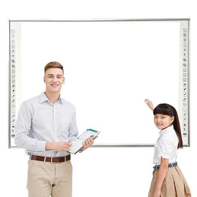 Bảng trắng tương tác 96 inch Hợp tác dễ dàng Bảng trắng kỹ thuật số thông minh phù hợp cho trường học