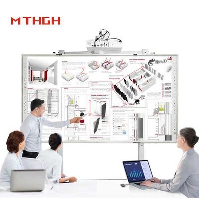 86 Inch Educational Whiteboard Infrared Interactive Whiteboard với máy chiếu / Touchpad