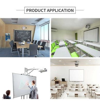 86 Inch Educational Whiteboard Infrared Interactive Whiteboard với máy chiếu / Touchpad