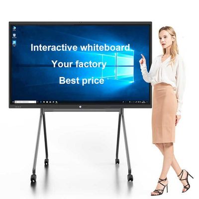 55 Inch 4K màn hình bảng điều khiển màn hình thông minh màn hình cảm ứng màn hình demo bảng với hệ thống Windows