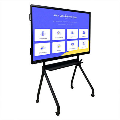 65 inch Độ sáng 350cd / M2 Màn hình cảm ứng tương tác Bảng trắng với phần mềm Bảng trắng tương tác Phần mềm OPS PC