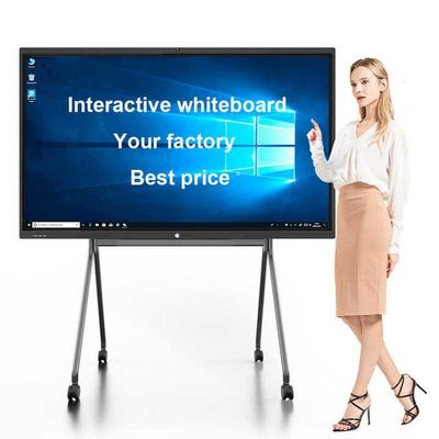 55 Inch Interactive Whiteboard Screen Thời gian sử dụng ≥50000 giờ Độ tương phản kiểu 1200 1