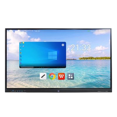 Màn hình cảm ứng tương tác kính chống chói Android 8+128G Win 10 11 40 Point Touch