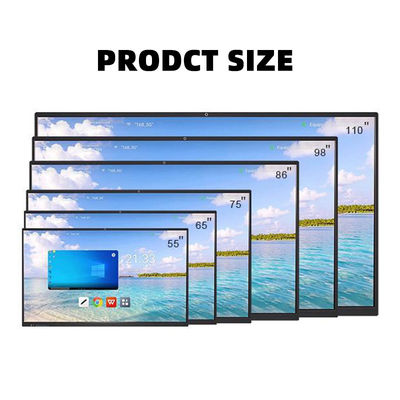 Màn hình cảm ứng tương tác kính chống chói Android 8+128G Win 10 11 40 Point Touch