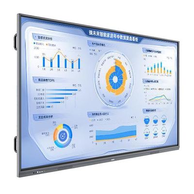 Bảng trắng tương tác cho lớp học trường học Bảng trình bày màn hình cảm ứng với thời gian sử dụng ≥50000 giờ và dễ cài đặt